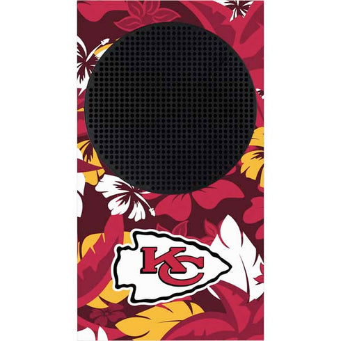 NFL Kansas City Chiefs Tropical Print Xbox Series S Console Skin
